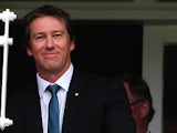 Glenn McGrath at the Second Ashes test at Lords on July 19, 2013