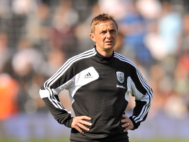 West Brom's joint-assistant head coach Kevin Keen on September 15, 2012