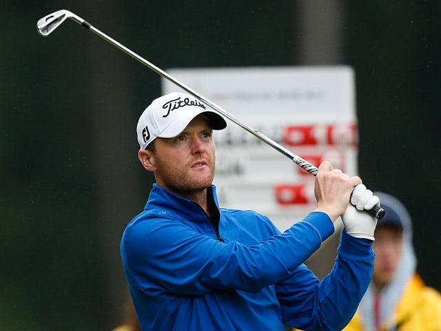 Michael Hoey in action during the final round of the Russian Open on July 28, 2013