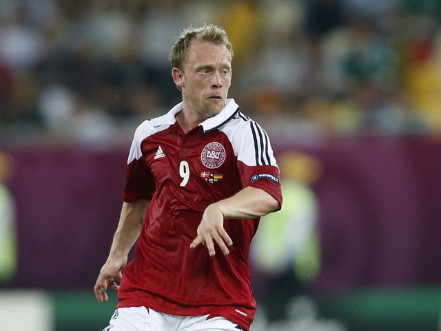 Denmark's Michael Krohn-Dehli during the Euro 2012 match against Germany on June 17, 2012