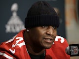 San Francisco 49ers' Donte Whitner during an interview on January 31, 2013
