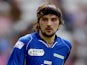 Kasabian's Serge Pizzorno in Soccer Sixes action on May 14, 2006