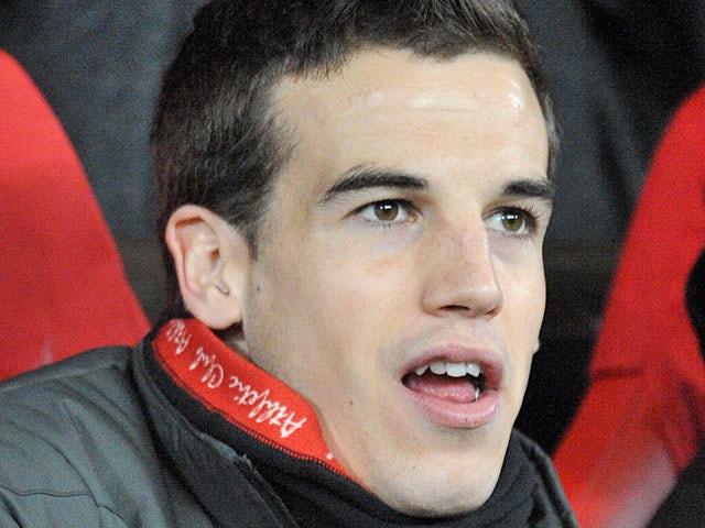 Athletic Bilbao's Soto Inigo Perez during the Europa League match against Manchester United on March 8, 2012