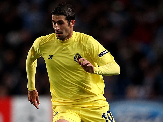 Villareal's Cani in action on October 18, 2011