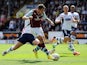 Burnley's Danny Ings scores the opening goal during the match against Bolton on August 3, 2013