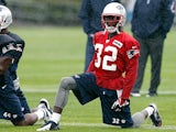 New England Patriots' Devin McCourty during training camp on July 26, 2013