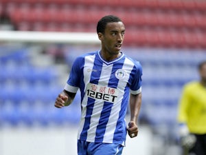 Wigan Athletic player James Perch on July 27, 2013