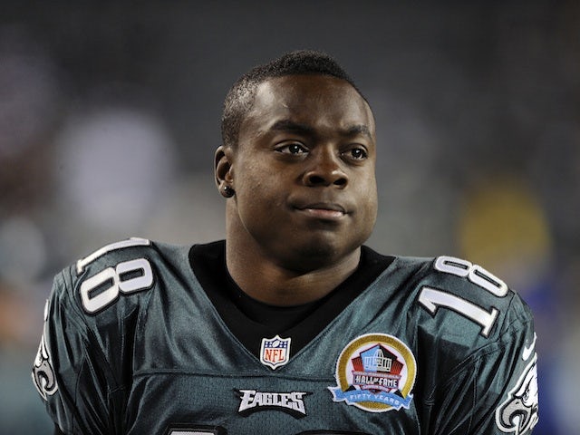 Eagles' Jeremy Maclin in action on December 13, 2012