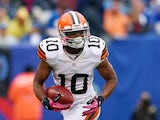 Cleveland Browns' Jordan Norwood in action on October 7, 2012