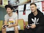 One Direction's Louis Tomlinson and Liam Payne play FIFA 14