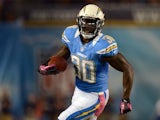 Chargers' Ronnie Brown in action against Denver on October 15, 2012