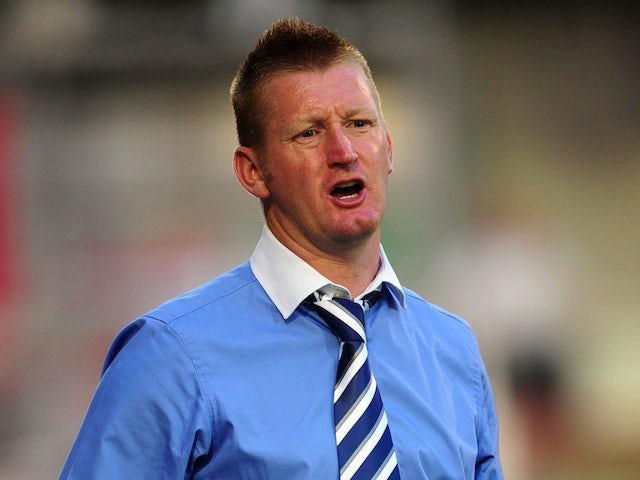 Millwall manager Steve Lomas on July 16, 2013