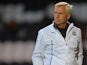 Newcastle manager Alan Pardew during a friendly match against St Mirren on July 30, 2013