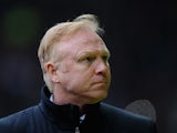 Forest manager Alex McLeish during the match against Derby on January 19, 2013