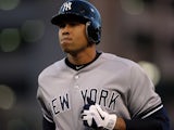 Alex Rodriguez of the New York Yankees on October 18, 2012