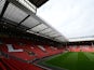 A general view of The Kop stand at Anfield home of Liverpool FC taken October 20, 2012