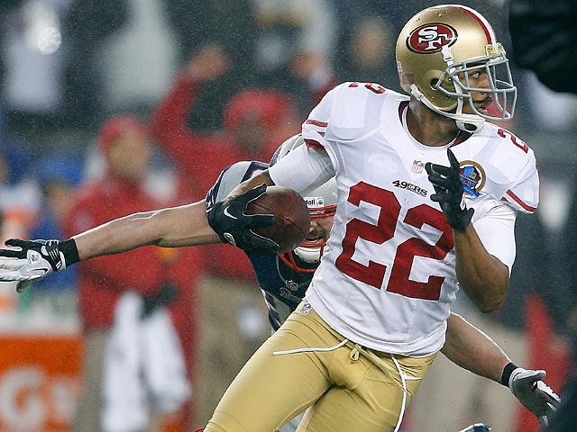 San Francisco 49ers' Carlos Rogers in action on December 16, 2012
