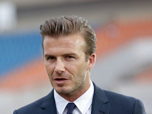 Beckham criticised for promoting alcohol