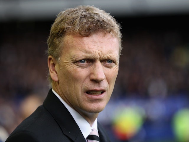 David Moyes pictured during a game with Liverpool on October 30, 2010