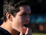 South Africa's Francois Louw during a training session on June 18, 2013