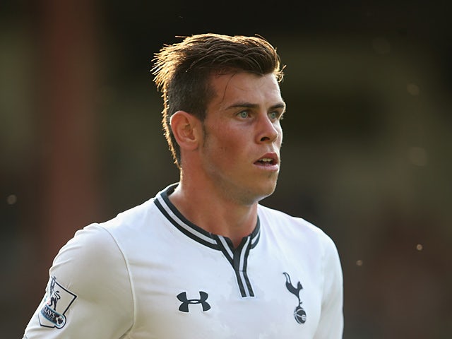 Tottenham Hotspur's Gareth Bale in action during a friendly match against Swindon on July 16, 2013