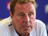 QPR manager Harry Redknapp during a press conference on August 2, 2013