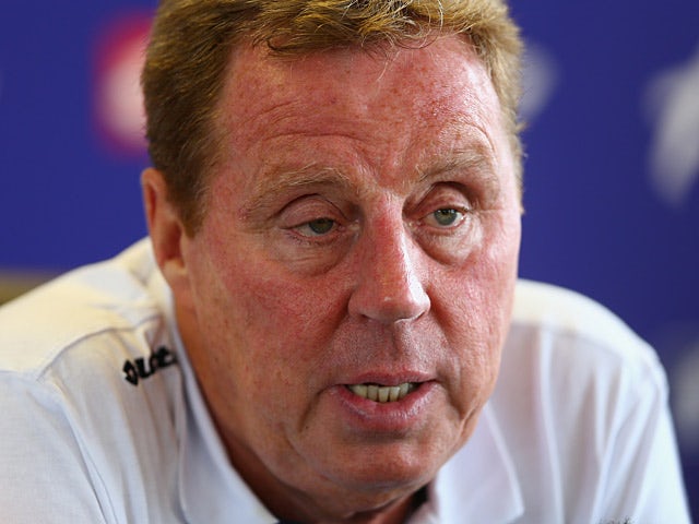 QPR manager Harry Redknapp during a press conference on August 2, 2013