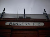 A general view of Ibrox Stadium home of Glasgow Rangers FC on February 14, 2012