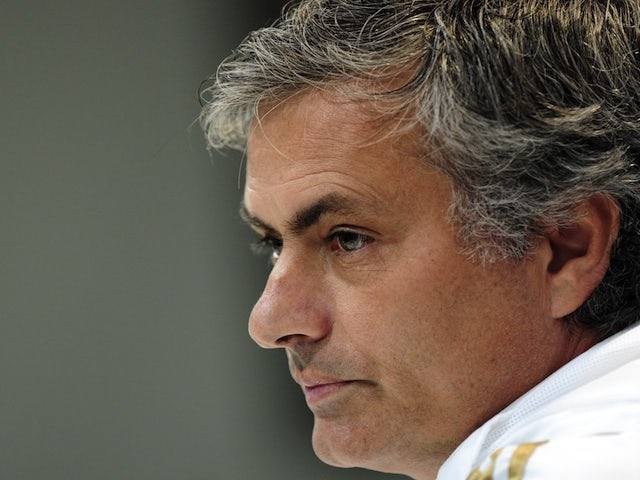 Real boss Jose Mourinho at a press conference on December 11, 2012