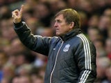 Then Liverpool manager Kenny Dalglish on the touchline against Chelsea on May 8, 2012