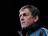 Kenny Dalglish the Liverpool manager looks on during the Barclays Premier League match between Norwich City and Liverpool at Carrow Road on April 28, 2012 