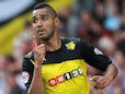 Watford's Lewis McGugan celebrates after scoring his team's fourth goal against Bournemouth on August 10, 2013