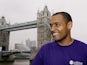 Mark Bright poses for the media during the Press Conference and Photo Call for the London Marathon on April 15, 2005