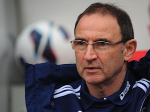 Sunderland's Martin O'Neill prior to kick off in the match against Norwich on March 17, 2013