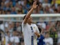Leeds midfielder Michael Brown celebrates a goal against Chesterfield on August 7, 2013