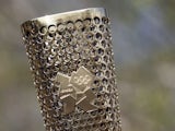 Stock image of the Olympic Torch (Getty) on April 20, 2012