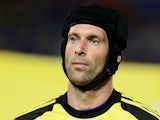 Chelsea 'keeper Petr Cech during a game against a Thailand XI on July 17, 2013