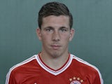 Bayern's Pierre Hojbjerg at photocall on July 13, 2013