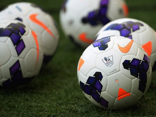 A picture of the new Premier League ball on August 1, 2013