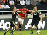 United's Robin Van Persie in action against AIK on August 6, 2013