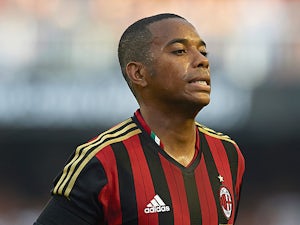 Milan confirm Robinho injury