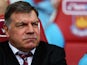 West Ham United manager Sam Allardyce looks during the Barclays Premier League match between West Ham United and Reading at the Boleyn Ground on May 19, 2013 