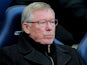 United boss Alex Ferguson on the sidelines during a game with Man City on April 30, 2012