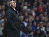 Blackburn Rovers' Scottish manager Steve Kean reacts during the English Premier League football match between Blackburn Rovers and Wigan Athletic on May 7, 2012