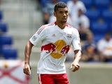 New York Red Bulls' Victor Palsson in action on July 18, 2012
