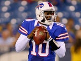 Buffalo Bills' Vince Young in action on August 25, 2012