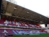 A general view of Upton Park, home of West Ham United on October 15, 2011