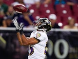 Baltimore Ravens' Asa Jackson in action on August 30, 2013