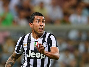 Team News: Tevez starts for Juventus