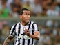 Juventus' Carlos Tevez in action during a friendly match against AC Milan on July 23, 2013
